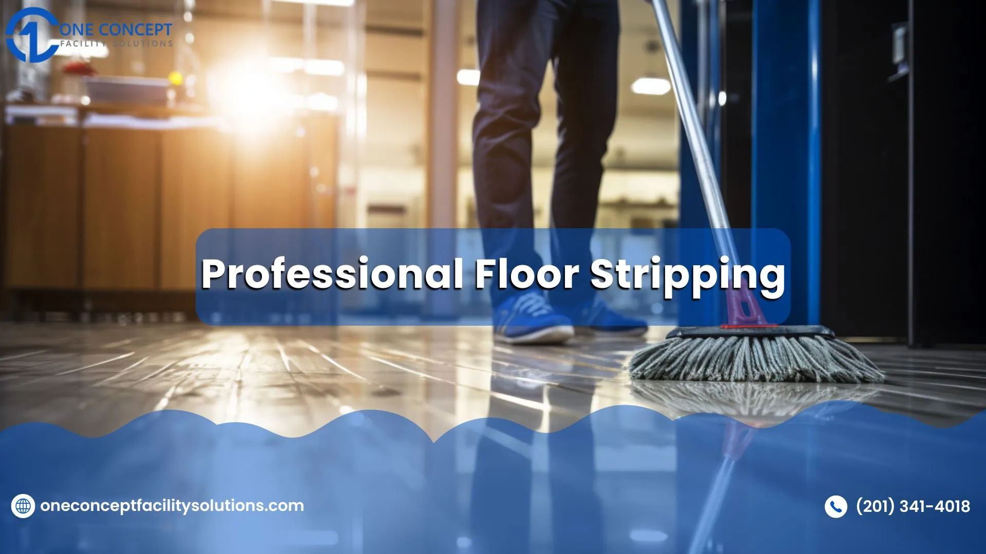 professional floor stripping